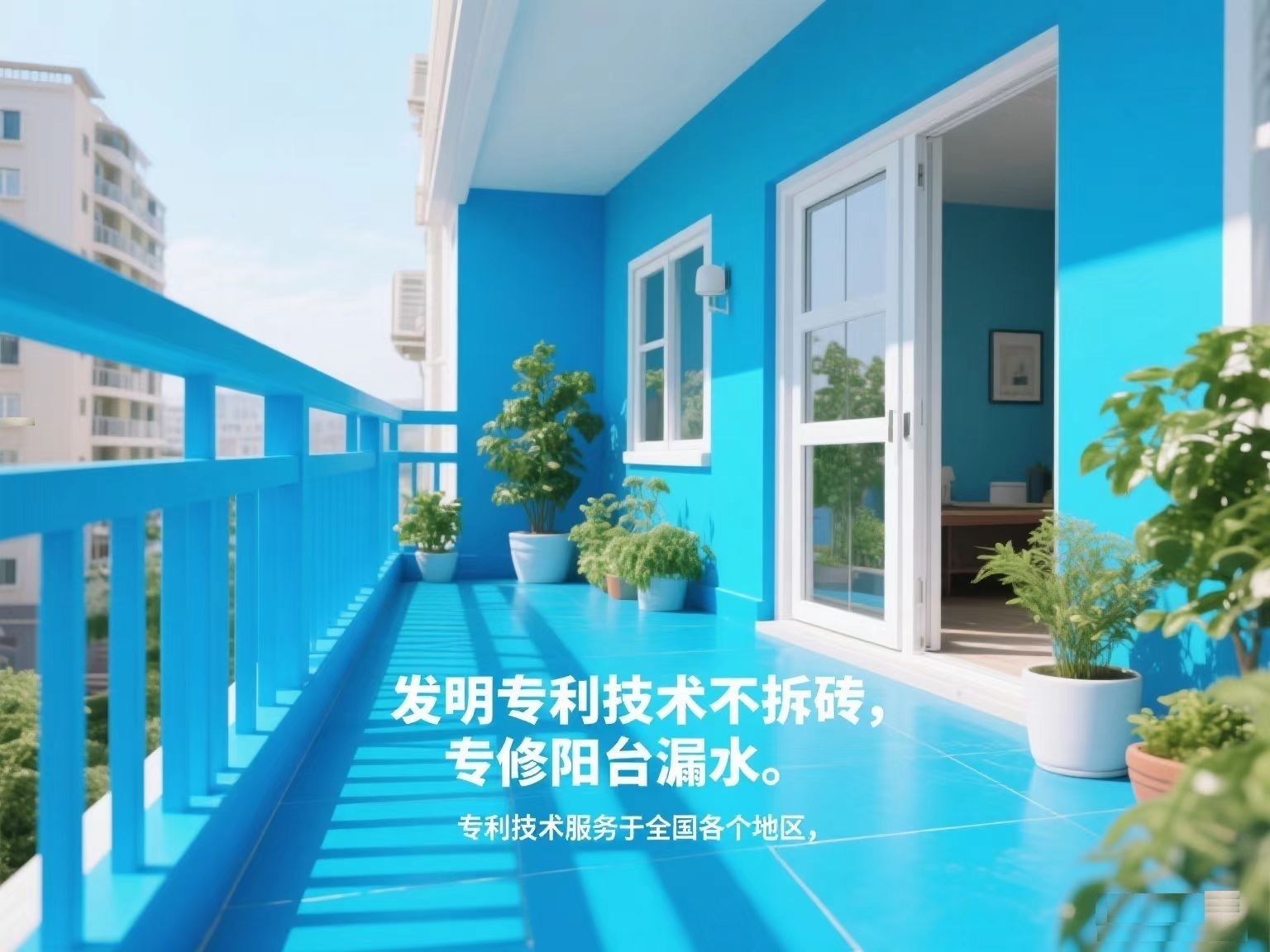 專利技術專修陽臺漏水